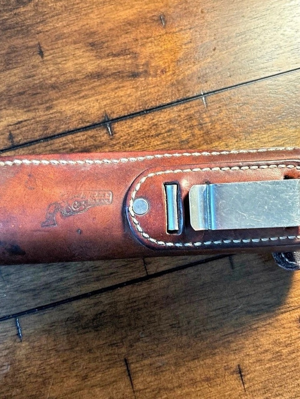 Bucheimer Brown Leather Duty Holder